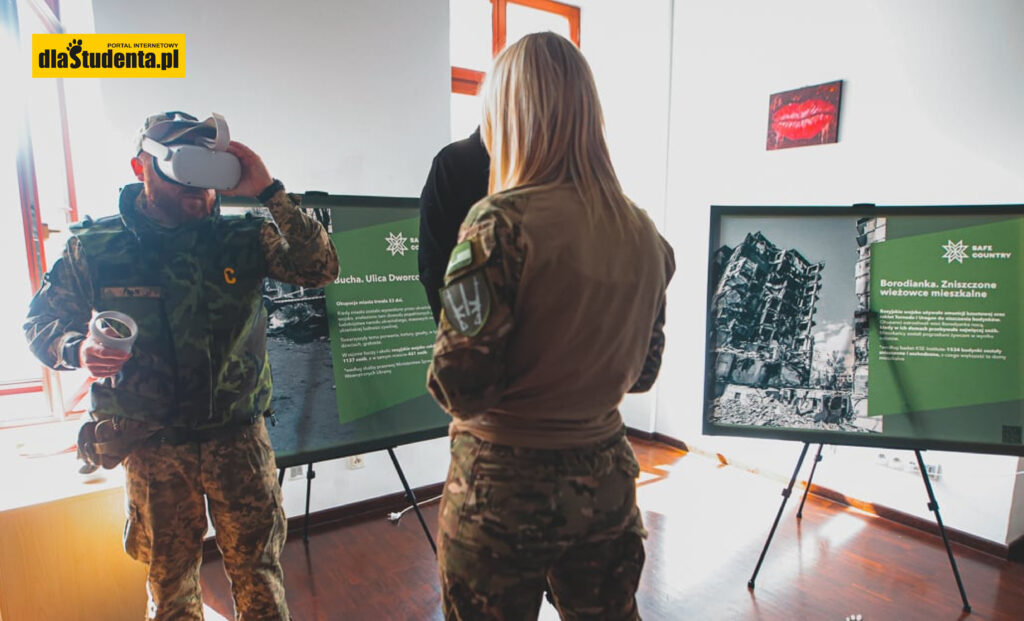 “Przez wojnę” – premiera wystawy VR o wojnie w Ukrainie (Gazeta dlaStudenta.pl)